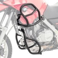 Pare carter Set compatible avec BMW F 650 GS 00-07 haut et bas crashbar noir SG53