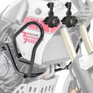 Set Pare carter + Phares Additionnels adapté a Yamaha Tenere 700 19-24 Feux de brouillard Motoguard MK12
