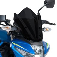 Nakedbike-Scheibe passend für Suzuki GSX-S 125 17-21 dunkel getönt Windschild Puig New Generation Sport 9873F
