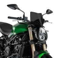 Nakedbike-Scheibe passend für Benelli 752 S 18-24 dunkel getönt Windschild Puig New Generation Sport 20505F