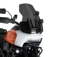 Bulle Touring compatible avec Harley Davidson Pan America 1250 / Special 21-24 fumé foncé Pare-brise Puig 20840F