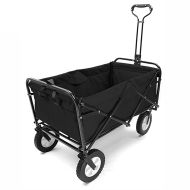 Chariot à bras avec cadre en acier pliable Chariot à bras Divit chariot de jardin pliable ME69 noir