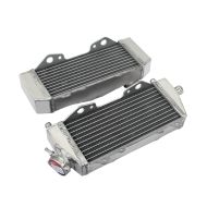 Radiateur d'eau compatible avec Kawasaki KX 125 03-08 gauche droite (paire)