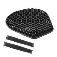 Coussin gel moto Tourtecs AC2 gel M confort Coussin de selle noir