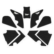 Tankpad Seitentankpad passend für Yamaha Tenere 700 19-24 Knieschoner Tourtecs TKP grau