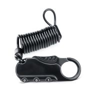 Helmschloss Motorrad Tourtecs Zahlenschloss schwarz_1