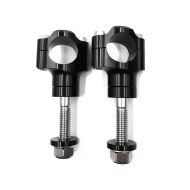 Lenkererhöhung 28mm für Kawasaki KX 450 / 250 F Riser 15mm Tourtecs MC1 schwarz_1