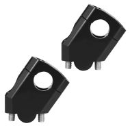 Lenkererhöhung für Honda Deauville NT 700 / 650 V Tourtecs 40mm Aluminium schwarz_1
