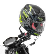 Helmschloss Motorrad HS1 Tourtecs Zahlenschloss schwarz