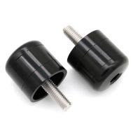Lenkerenden / Lenkergewichte passend für Kawasaki Z 650 / RS Tourtecs BL3 schwarz