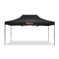 Rennzelt 3x4,5m faltbar Tourtecs Faltpavillon für die Rennstrecke MOTEA schwarz