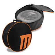 Motorrad Reifentaschen Set passend für Vorderrad und Hinterrad bis 17 Zoll Tourtecs RT12 Radtasche schwarz