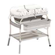 Baignoire / table à langer bébé BW2 Divit Set baignoire 2 en 1 avec matelas à langer