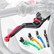 Levier de frein compatible avec Kawasaki GPZ 900 R 90-93 V-Trec Vario longueur-réglable