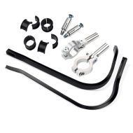 Protège-mains compatible avec Yamaha WR 125 X XDure HP19 Protège guidon noir
