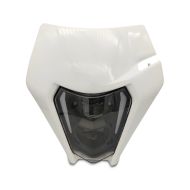 Phare LED ECE + plaque compatible avec Beta Alp 350 / M4 XDURE SW1-WH