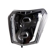 LED Scheinwerfer ECE passend für Asiawing 450 Supermoto XDure SW2