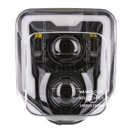 Phare à LED compatible avec Husqvarna 701 Supermoto 15-24 Phare principal avec ECE XDure GP1