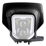 Lampenmaske passend für Husqvarna 701 Enduro 16-24 GP1 Xdure GP1 Scheinwerfermaske schwarz