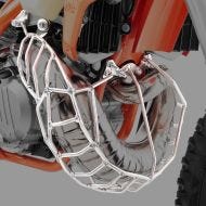 Krümmerschutz passend für KTM EXC 250 / EXC 300 20-23 Auspuffschutz XDURE PR21 Inox