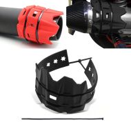 Schalldämpferschutz für Motocross und Enduro Auspuff Schutz Silikon XDure schwarz_1