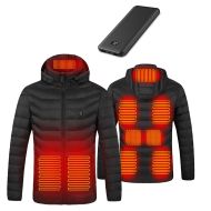 Set Beheizbare Jacke Größe L WJ1 XGP USB HeizJacke mit Powerbank 10000mah