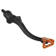 Fußbremshebel / Bremshebel passend für KTM 690 Enduro / R 11-17 Fußbremse Hinterradbremse Zaddox schwarz / orange