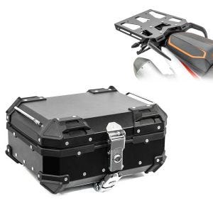 Set Topcase + Gepäckträger passend für KTM 790 Adventure / R 19-21 schwarz Bagtecs XB22