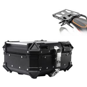 Set top case + Porte-bagages compatible avec KTM 790 Adventure / R 19-21 noir Bagtecs XB28
