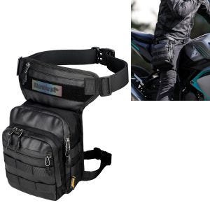 Sacoche de Jambe Moto Bagtecs LB10 étanche nero