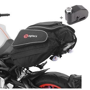 Set ST2 Hecktasche X50 und Alarm Bremsscheibenschloss für BMW R 1250 R / RS Bagtecs_1