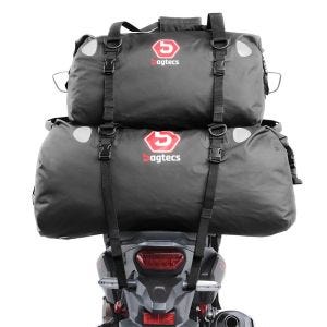 Motorrad Hecktasche Set Bagtecs XF80 + XF40 Volumen 120 L Dry Bag Wasserdicht_1