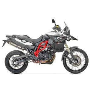 Set Pare carter haut bas + sacoches compatible avec BMW F 800 GS 13-17 CB4 Motoguard