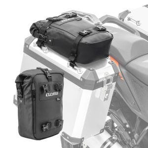 2x Zusatztasche für Alukoffer für Yamaha XT 1200 Z Super Tenere Topcase Bagtecs KH1_1