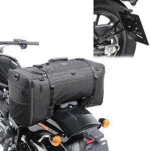 Set Hecktasche + Kennzeichenhalter seitlich L für Honda Rebel 500 17-21 Craftride SQ1_1