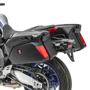 Set Valises laterales + supports compatible avec Honda Varadero XL 1000 V Bagtecs PX74BL noir LED