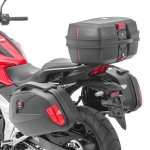 Set de Valises laterales + topcase compatible avec Kawasaki Versys 1000 / 650 SCT6 Bagtecs noir