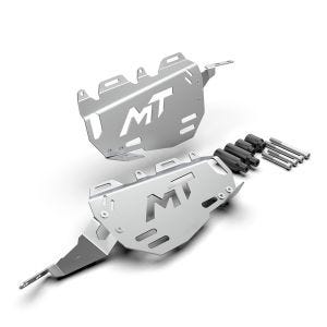Seitenträger passend für CF Moto 450 MT 23-25 Bagtecs VS10 Satteltaschen-Halter silber