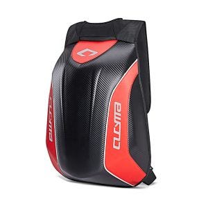 Hartschalen Rucksack Motorrad Bagtecs Carbon 30Ltr rot_1