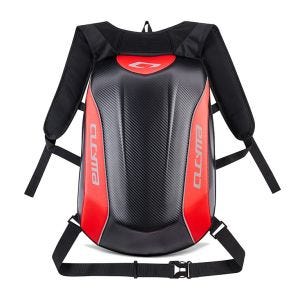 Hartschalen Rucksack Motorrad Bagtecs rot DK866