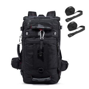 Motorrad Rucksack Bagtecs HK4 Hecktasche inkl. Spanngurte 45Ltr schwarz DPLU