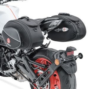 Satteltaschen für Honda CBR 500 R Bagtecs SP3 36-60Ltr schwarz_1