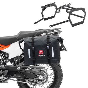 Satteltaschen Set WP8 passend für KTM 790 / 890 Adventure/ R 19-25 mit Kofferträger Bagtecs