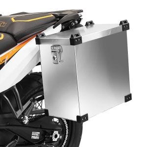 Valise latérale aluminium compatible avec BMW F 700 / F 750 GS Bagtecs Namib 35Ltr