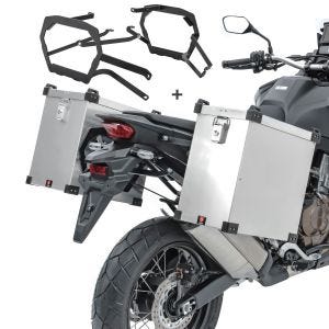 Alu Koffer Set für Honda Africa Twin 1100 20-21 Namib 40l mit  Kofferträger_1
