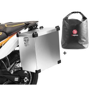 Set Alukoffer + Innentasche für Honda Africa Twin 1100 / CRF 1000 L Seitenkoffer Bagtecs Namib 40L_1