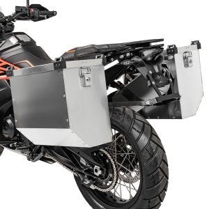 Alu Koffer Set für KTM 790 Adventure / R 19- Atlas 32-36l mit Kofferträger_1