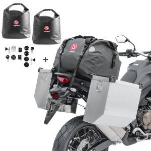 Set Alukoffer Atlas M1 2x36l für KTM 690 Enduro/ R + Hecktasche + Innentaschen_1