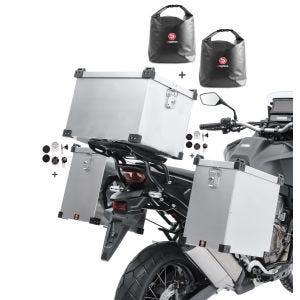 Set Alukoffer Namib M12 35-40l für Honda Africa Twin CRF 1000 L  + Topcase 45l + Innentaschen_1
