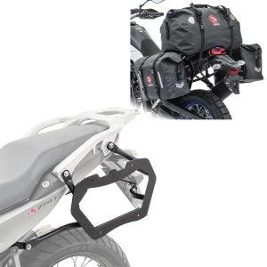 Sacoches cavalières et arrière Set WP8 compatible avec Honda Transalp 750 23-24 + supports Bagtecs